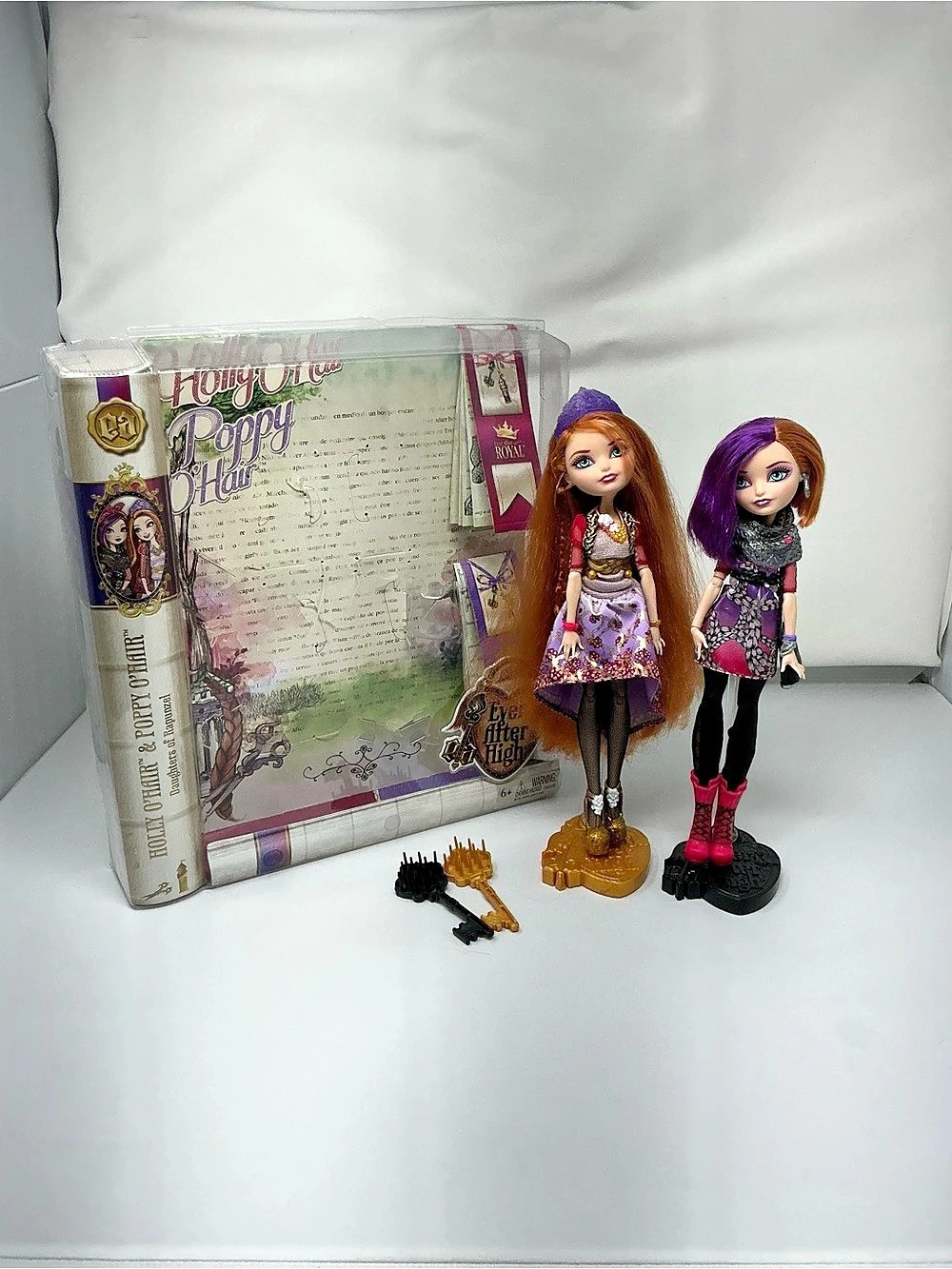 Ever After High Holly O'Hair & Poppy O'Hair Doll Set First Chapter Twin Daughter